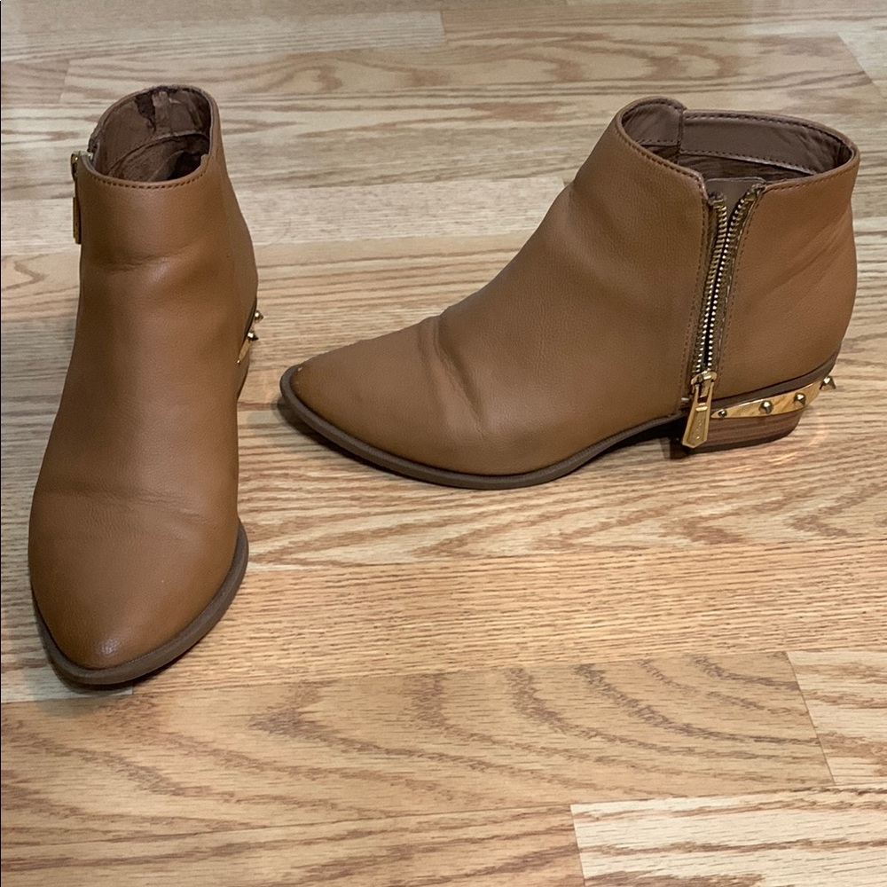 Sam Edelman Circus Tan Ankle Boots